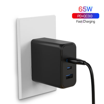 Universal PD Compatible Charger Adapter 65 Watt For Car Flame Retarded