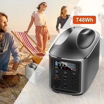 12V 600 Watt Portable Power Station Lithium Battery For Indoor Outdoor Charging