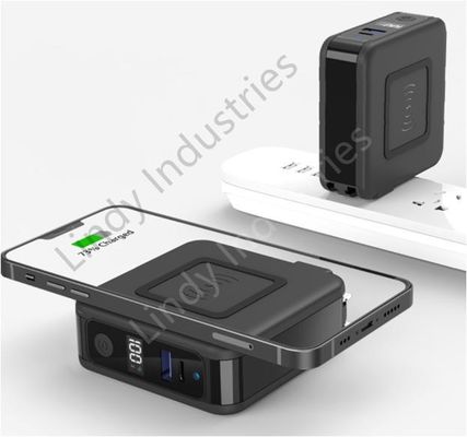 Black Color Portable Karaoke Machine Built In Battery and Individual Microphone Volume Control