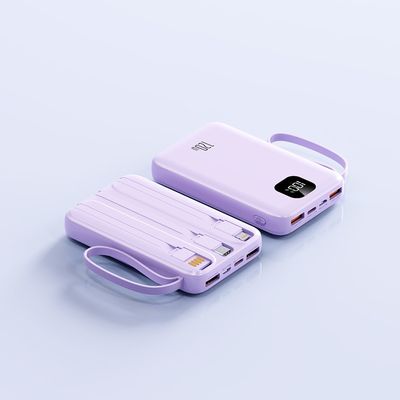 Universal Socket Digital Display Power Bank 10000mah for Charging Mobile Phone