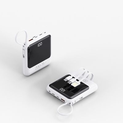 Outdoor Charging 20000mah Power Bank with LED Display and Universal Socket