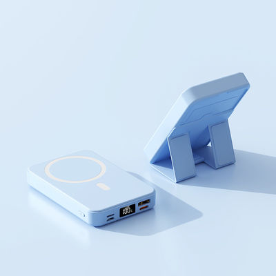 10000mah Magnetic Wireless Power Bank Portable Fast Charging Home Outdoor Portable Foldable Power Bank
