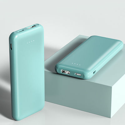 5V 2A Custom Logo Slim Mini Power Bank 5000mAh Mobile Charger Pink PowerBank Promotional Gift