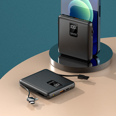 Mini Power Bank 20000mAh Wireless Charger Powerbank With Cable Fast Charging For IPhone 14 Pro X For Samsung S21 Poverba