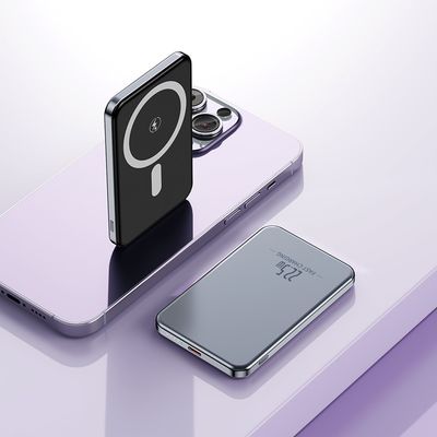 Mini Ultra Slim PD 20W Portable Mini Powerbank 15W Magnetic Wireless Charger Battery Fast Charger Power Bank 10000mah Fo