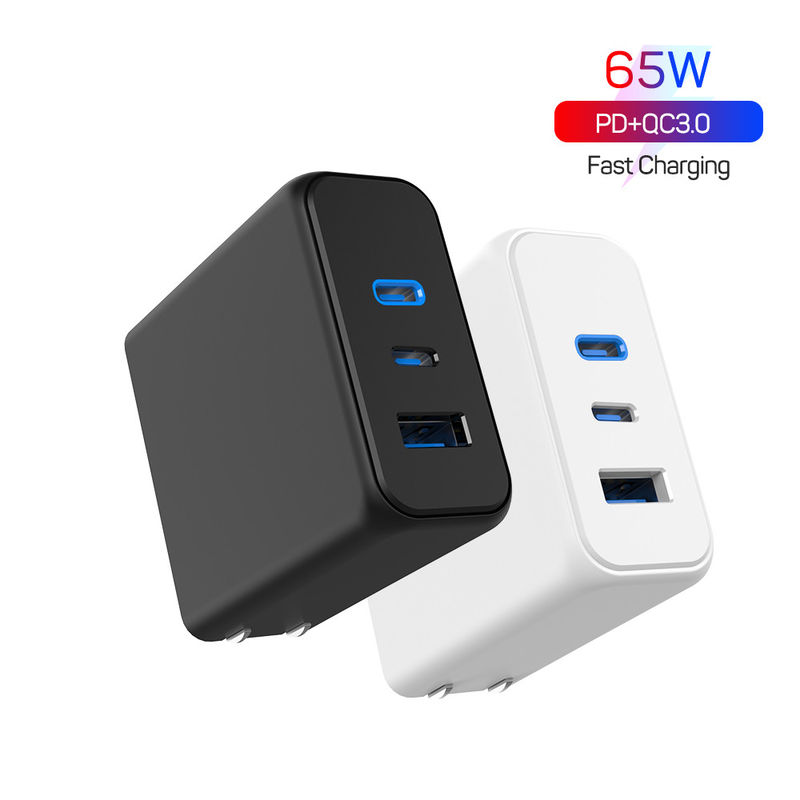 Universal PD Compatible Charger Adapter 65 Watt For Car Flame Retarded