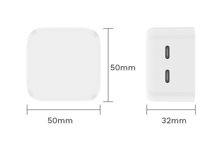 20V 35W Type C PD Power Adapter Wall Charger Foldable