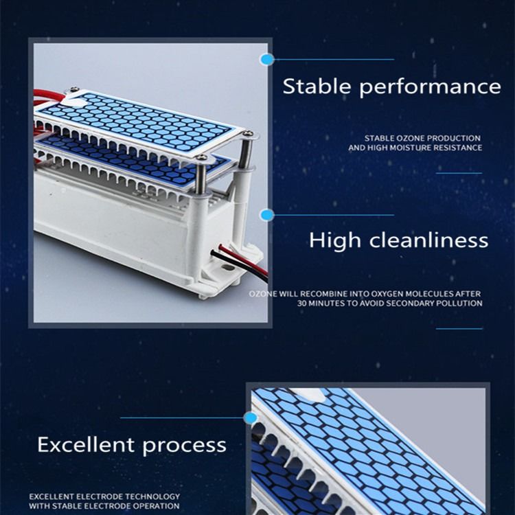 OEM Ozone Generator Module Ceramic Plate Ozonizer For 200-300 Sq. Ft Room