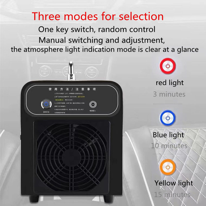 Portable O3 Car Ozone Generator High Flow For Commercial
