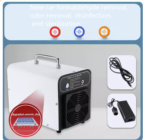 Portable O3 Car Ozone Generator High Flow For Commercial