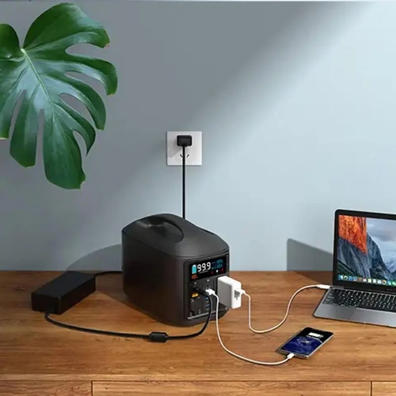 AC Charging 600 Watt Portable Power Station Portable Electricity Generator