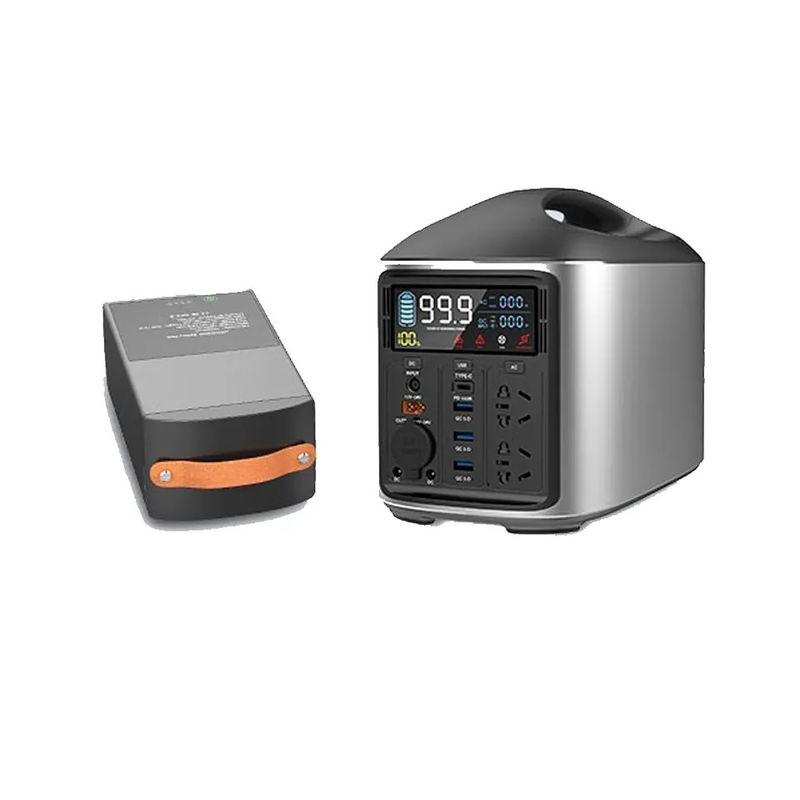 3.7V 600 Watt Portable Power Station Rechargeable Lithium Battery