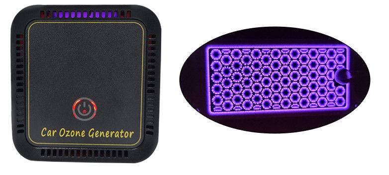 DC12V / 5A Car Cigarette Lighter Powered, Car Ozone Generator Creater Maker For Car Cleaning 5g / Hour