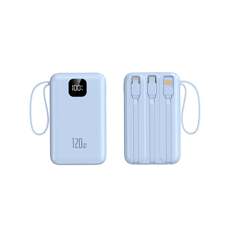 Durable 4 In1 Built In Cables 10000mAh Power Bank with Universal Socket Standard