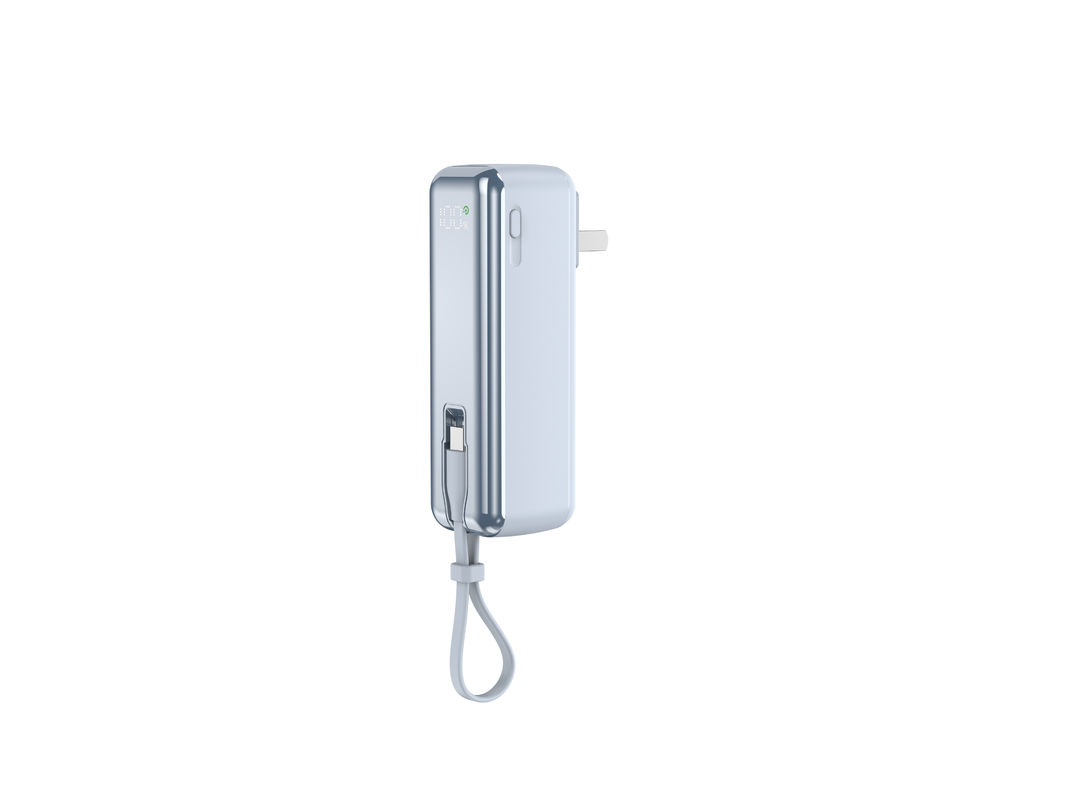 5000mAh Capsule Power Bank and Wall Charger Mini Portable Charger for All Devices