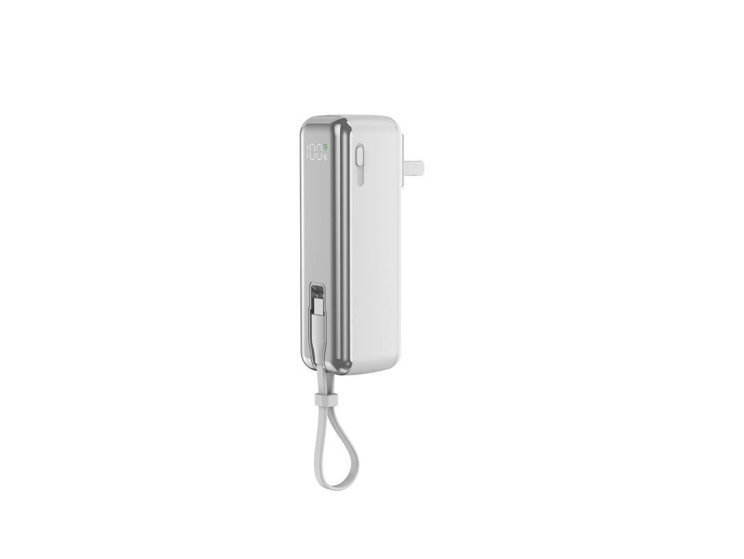 5000mAh Capsule Power Bank and Wall Charger Mini Portable Charger for All Devices
