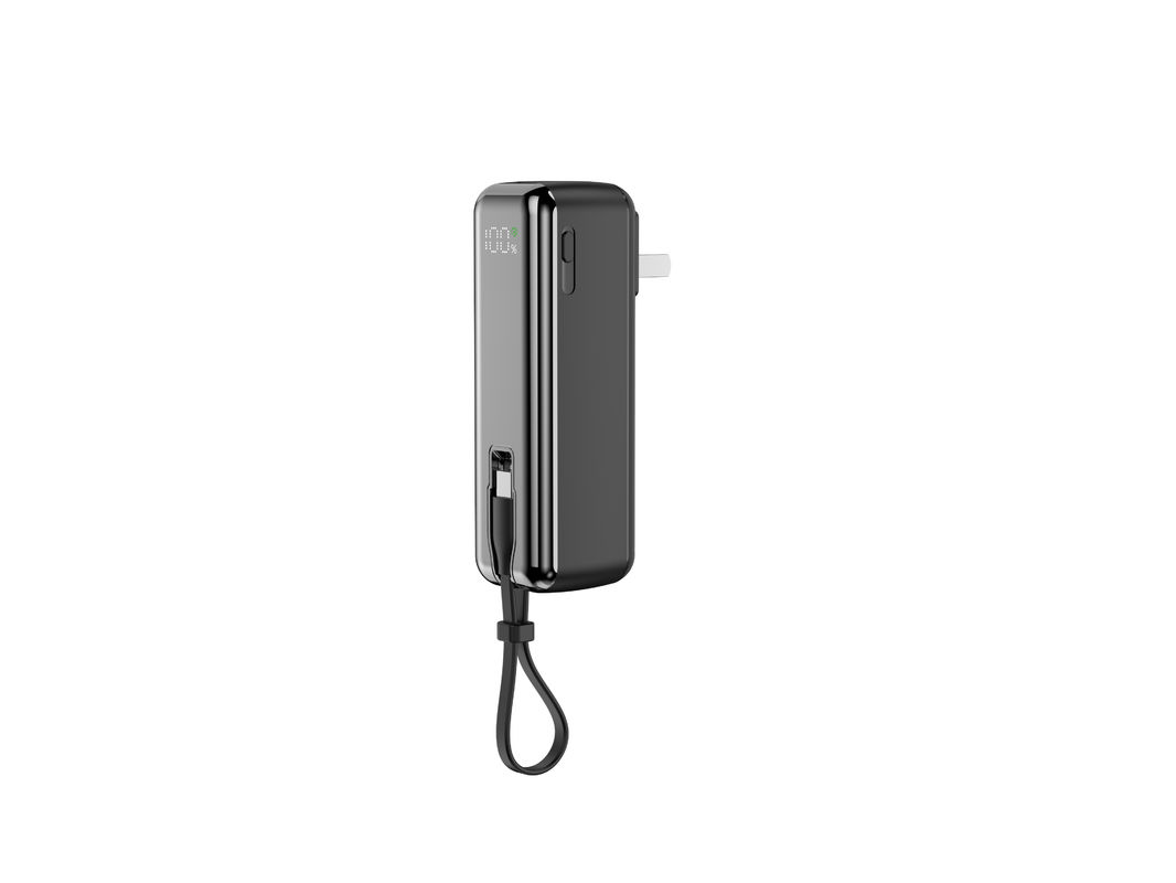 5000mAh Capsule Power Bank and Wall Charger Mini Portable Charger for All Devices