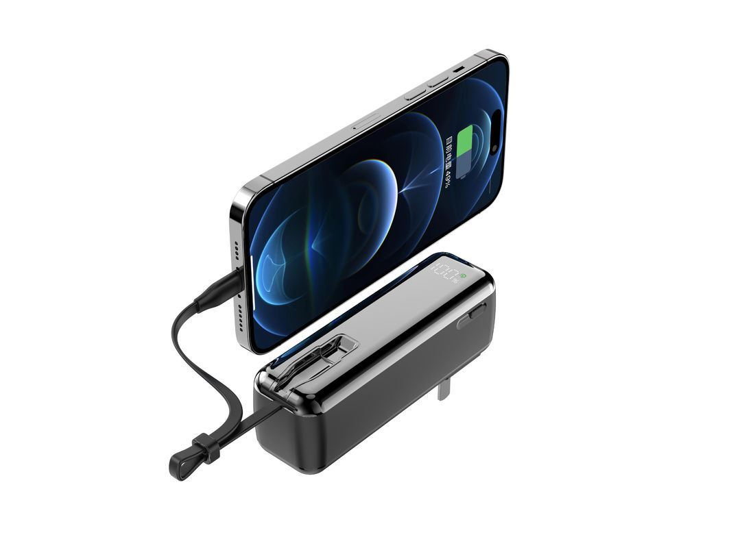 5000mAh Capsule Power Bank and Wall Charger Mini Portable Charger for All Devices