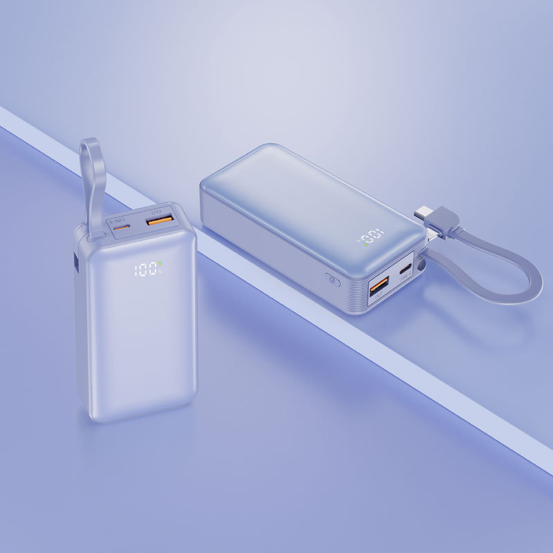 ABS PC 10000mAh Power Bank 22.5W Fast Charging Portable Charger for Mobile Phones