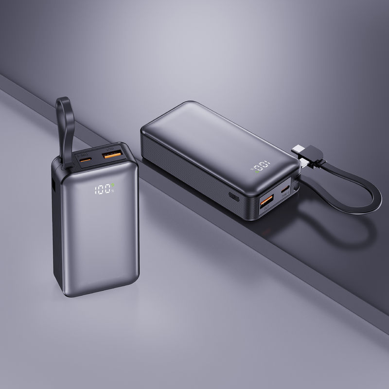 ABS PC 10000mAh Power Bank 22.5W Fast Charging Portable Charger for Mobile Phones