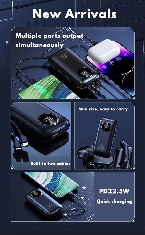 Outdoor Essential 10000mAh Power Bank with Quick Charging and Over-charging Protectio