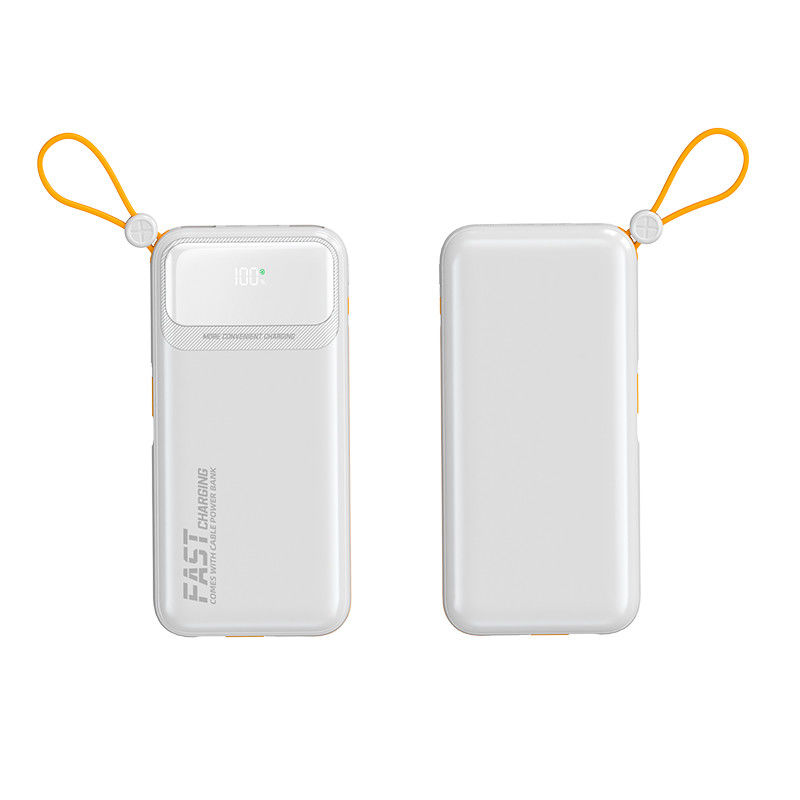 Ultra-thin And Compact Self-contained Power Bank 10000mah Super Fast Charger Large Capacity Portable