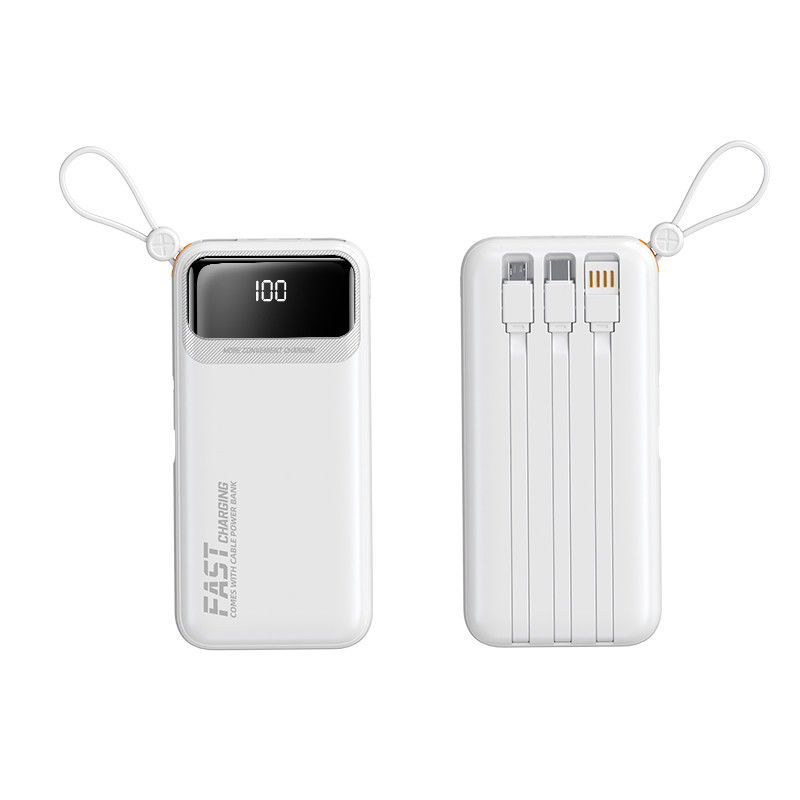 Arrivals 2024 LED Display Function Fast Charging Power Banks 10000mah 20000mah with Cables