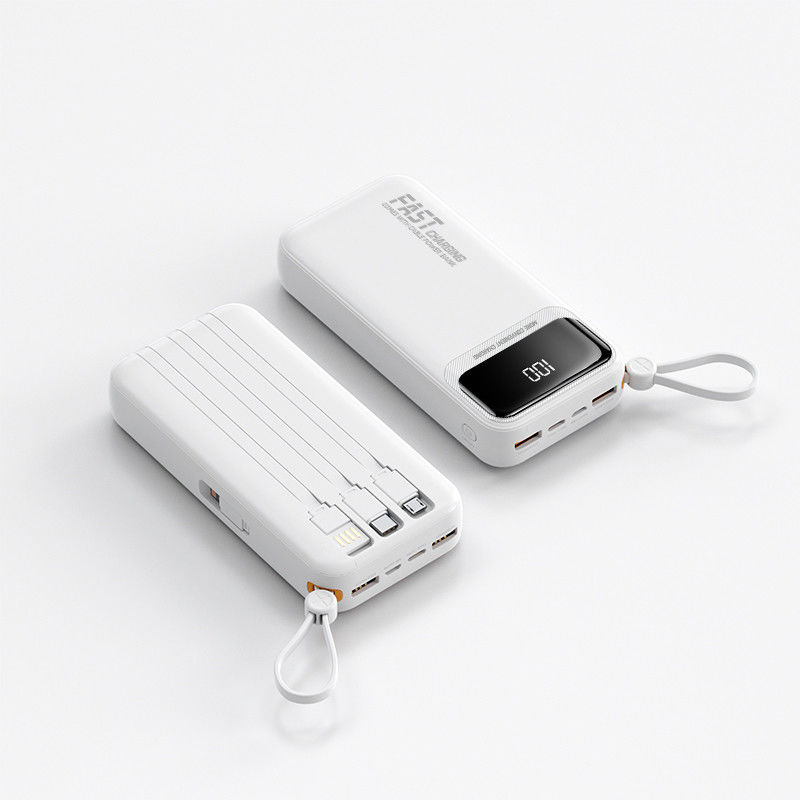 Arrivals 2024 LED Display Function Fast Charging Power Banks 10000mah 20000mah with Cables
