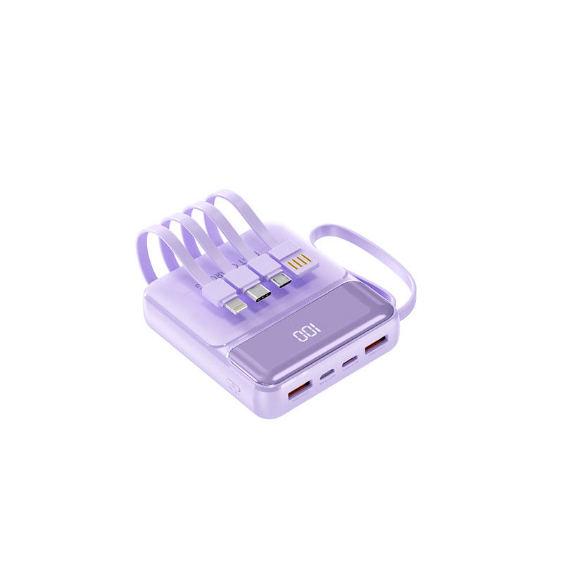 20W Fast Charge 10000mAh 20000mAh Universal Portable Power Bank with Micro USB Input and LED Display