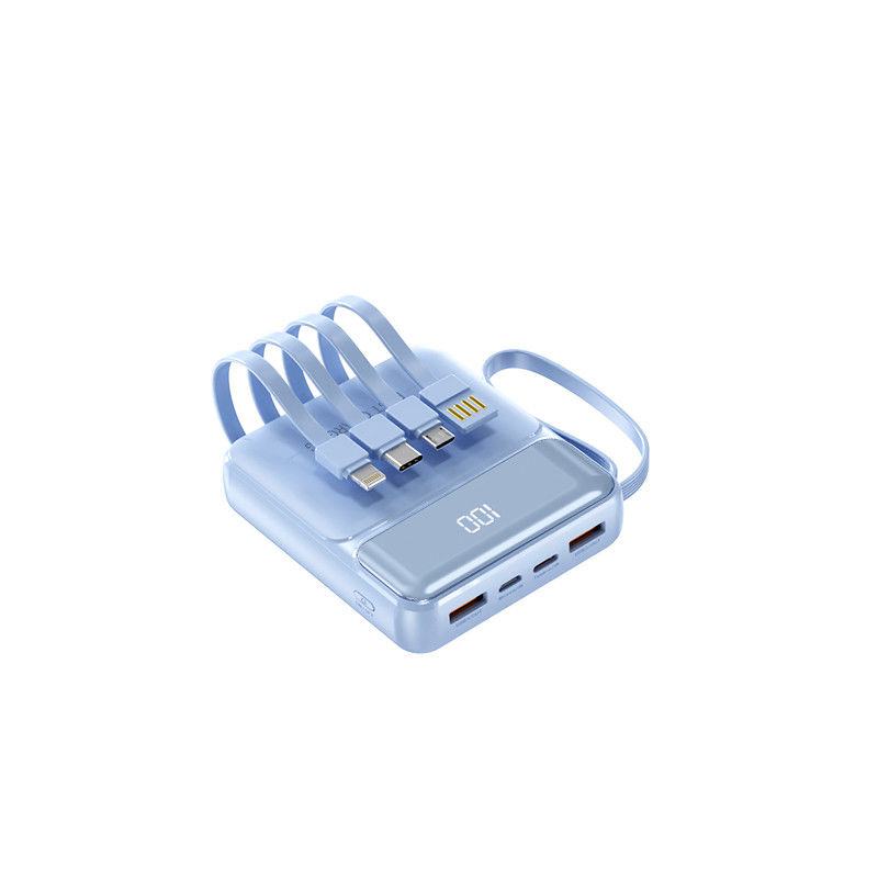 20W Fast Charge 10000mAh 20000mAh Universal Portable Power Bank with Micro USB Input and LED Display