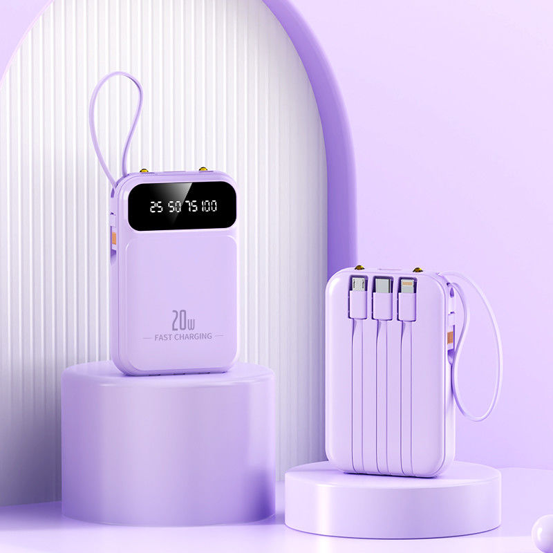 5000mAh 10000mAh 2.1A Power Bank with USB Input Interface and DC 5V/2.1A Output Voltage