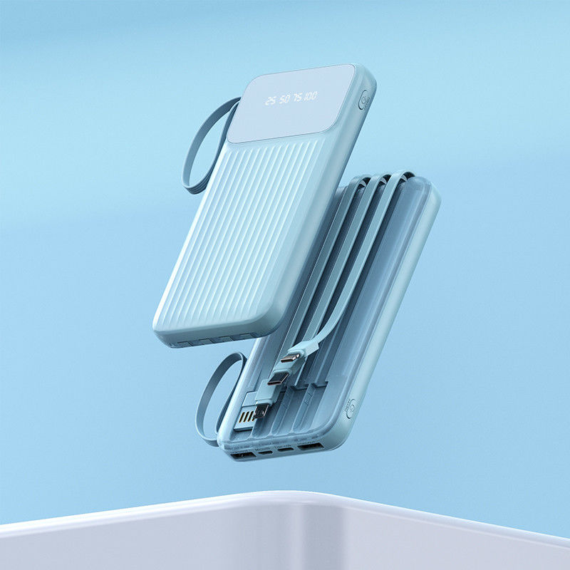 5V/2A Type-C Input Powerbank 10000mAh Slim Mobile Charger Power Bank With CE Certificate