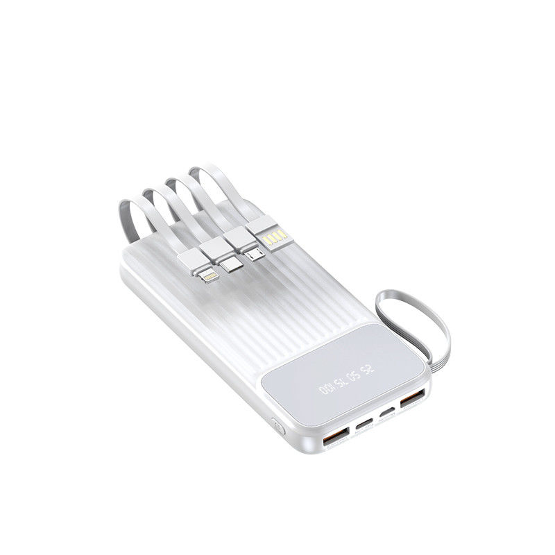 5V/2A Type-C Input Powerbank 10000mAh Slim Mobile Charger Power Bank With CE Certificate