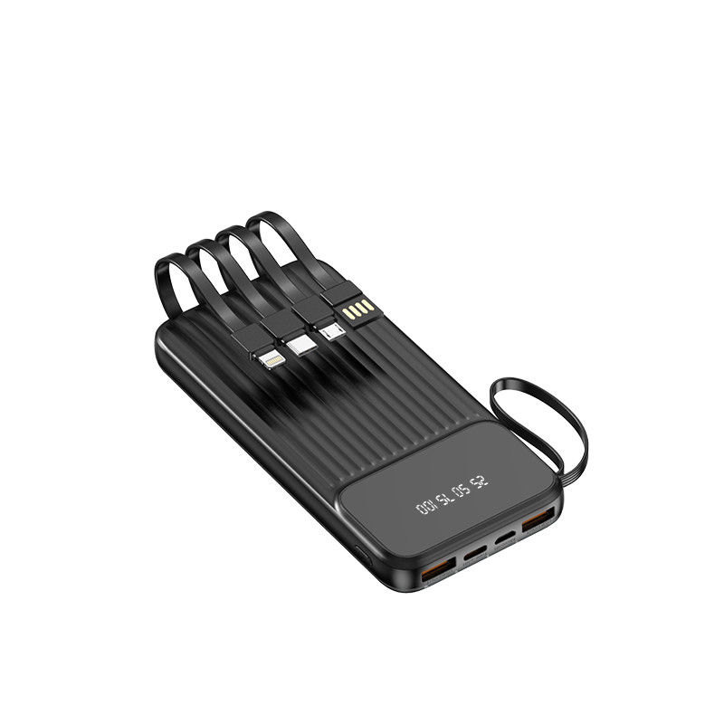 5V/2A Type-C Input Powerbank 10000mAh Slim Mobile Charger Power Bank With CE Certificate