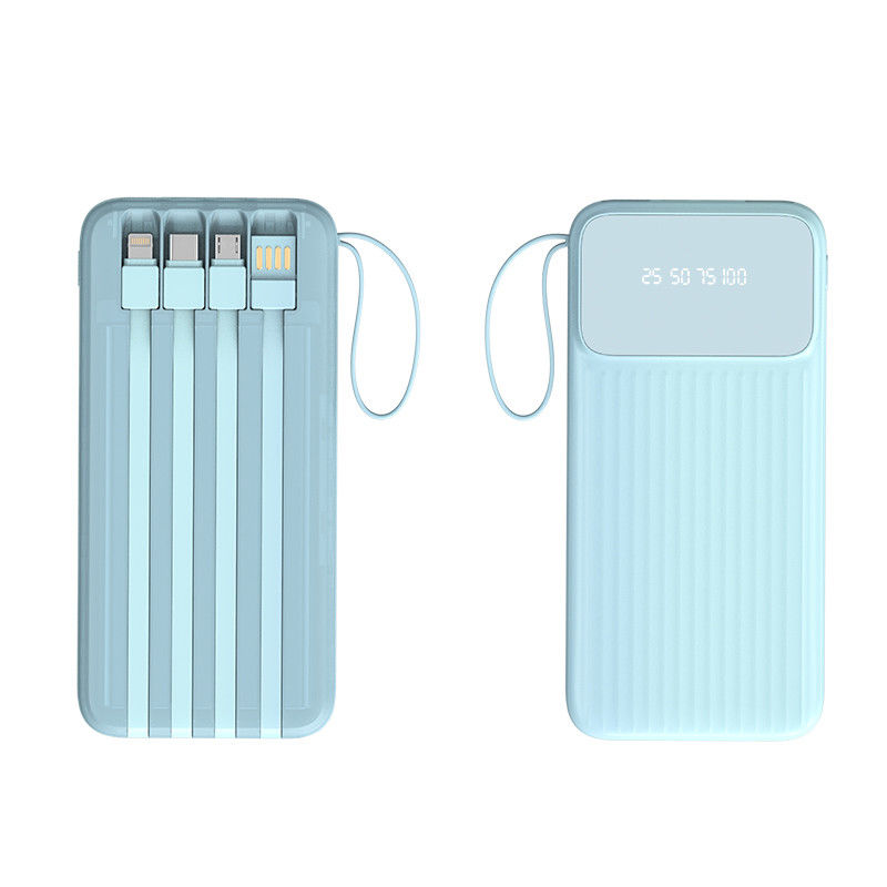 5V/2A Type-C Input Powerbank 10000mAh Slim Mobile Charger Power Bank With CE Certificate