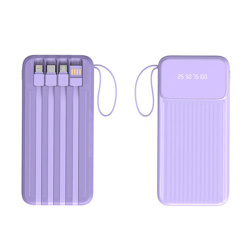5V/2A Type-C Input Powerbank 10000mAh Slim Mobile Charger Power Bank With CE Certificate