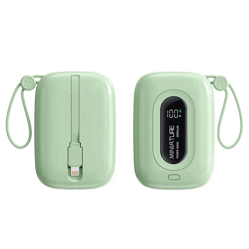 20w Pd 22.5w Super Fast Charging Power Bank for iPhone 90.6*62*28mm ABS PC Mini Size