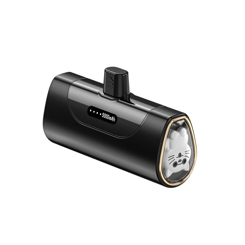 Compact and Powerful 5000mAh Cartoon Power Bank with Fast Charging Feature