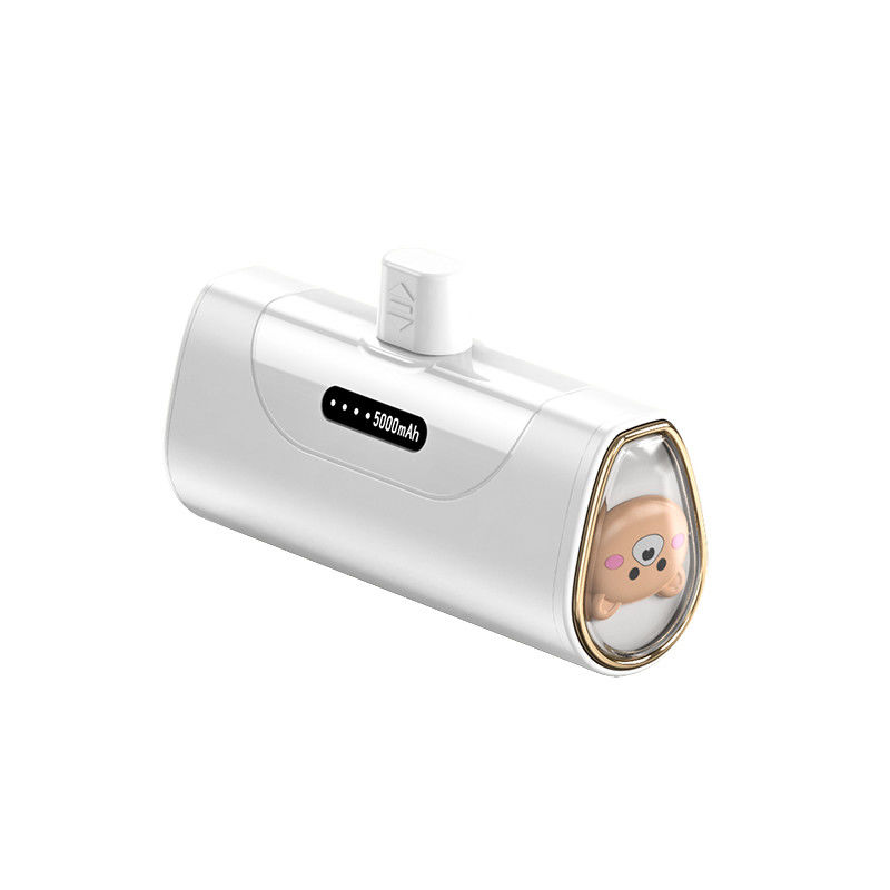 Compact and Powerful 5000mAh Cartoon Power Bank with Fast Charging Feature
