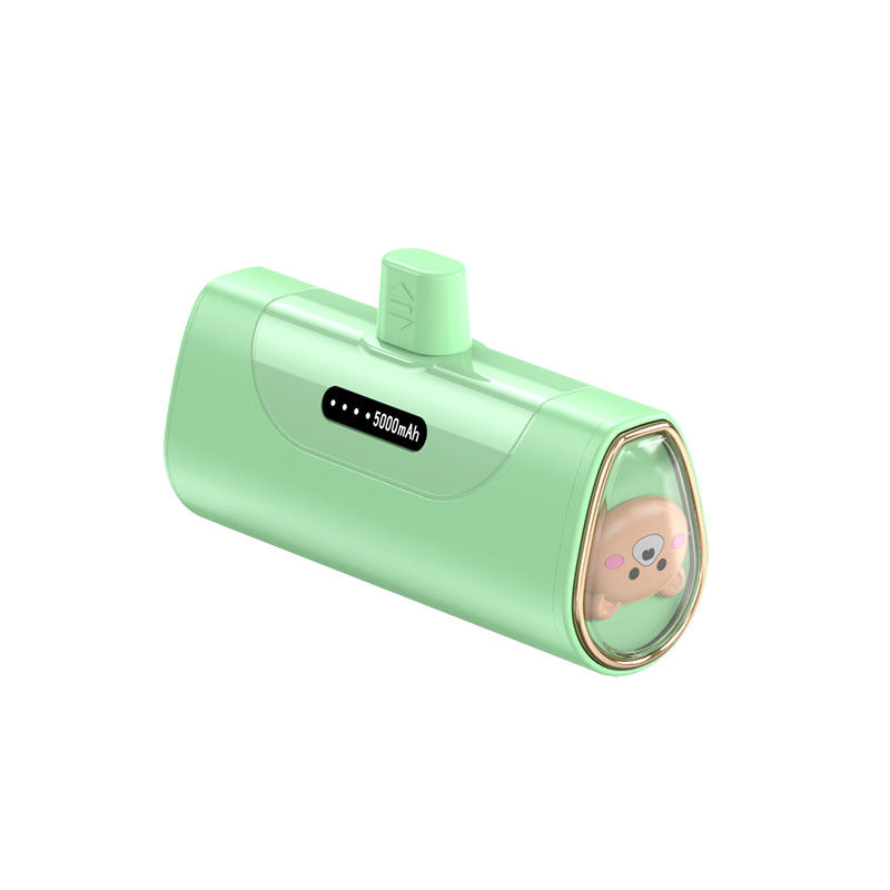 Compact and Powerful 5000mAh Cartoon Power Bank with Fast Charging Feature
