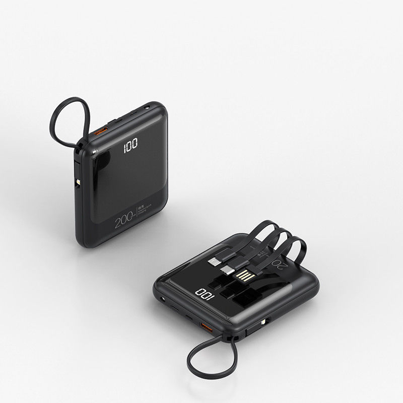 Outdoor Charging 20000mah Power Bank with LED Display and Universal Socket