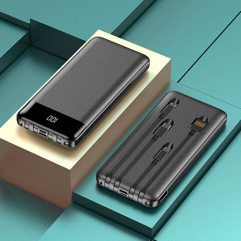 Custom Logo Power Bank with 20000mAh Large Capacity Fast Charging and Micro USB Output Interface