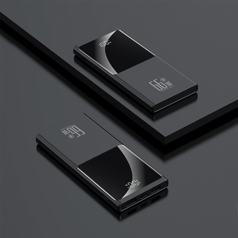 Function LED Display 10000mAh Portable Power Bank for iPhone and Mobile Devices