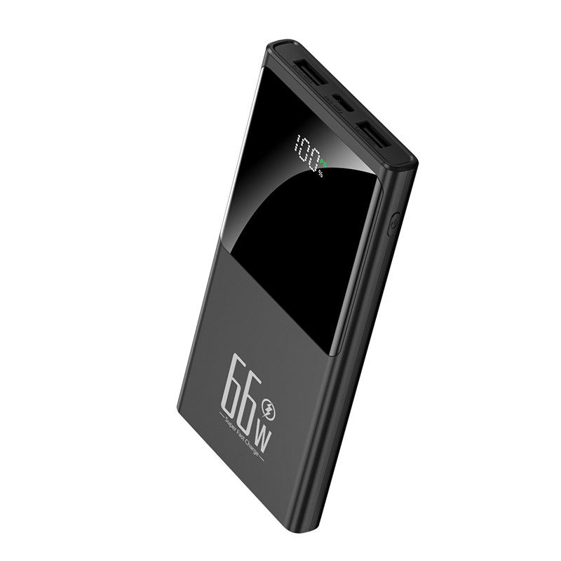 Function LED Display 10000mAh Portable Power Bank for iPhone and Mobile Devices