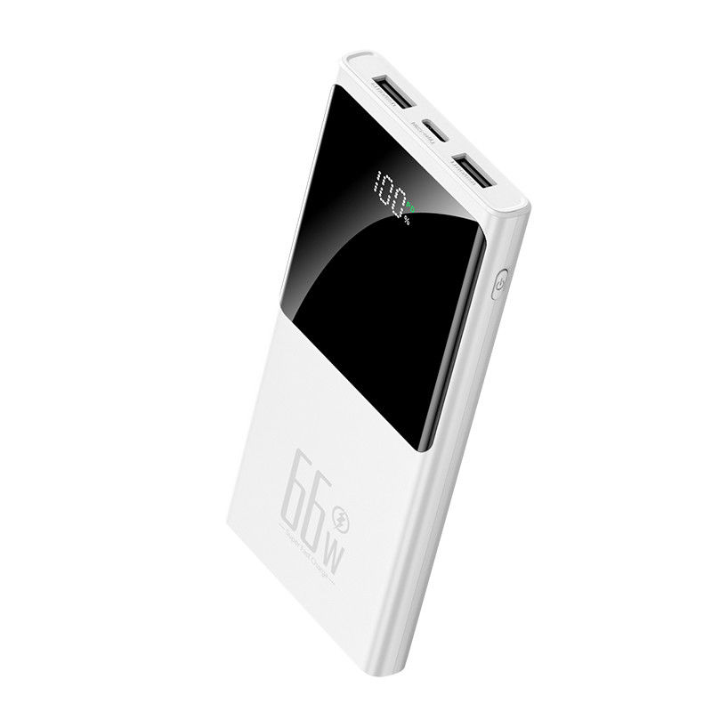 Function LED Display 10000mAh Portable Power Bank for iPhone and Mobile Devices