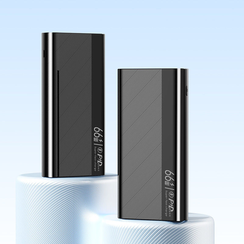 Lightweight Mini Power Bank 20000mah with Output Power 22.5W and Mirror 10000mah