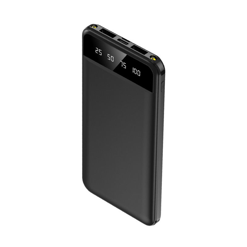 10000mah Ultra Thin Power Bank with TYPE-C Input Interface and 5W Output Power