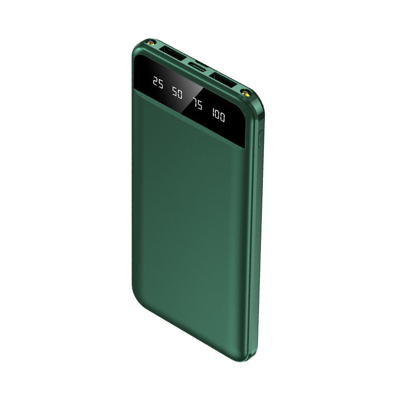 10000mah Ultra Thin Power Bank with TYPE-C Input Interface and 5W Output Power