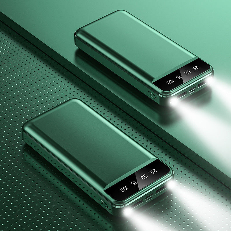 20000mah Dual USB Power Bank LED Display Portable Charger Large Capacity Custom Logo