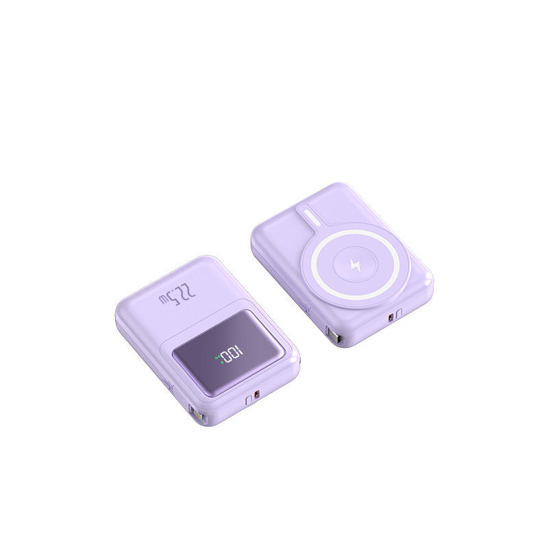 10000mAh Aluminum Alloy Type-C Power Bank W506 with 5V3A 9V2.2A Output and Type-C Input